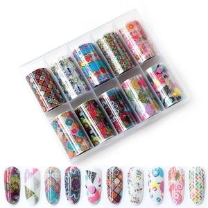 Retro - Transfer Foil Nail Art - R-20